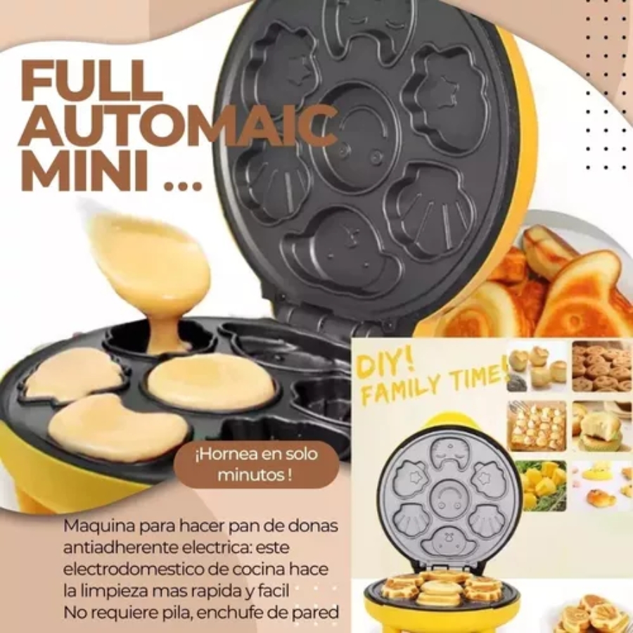 Miniatura 6 de Mini Maquina Para Pancakes De Figuras